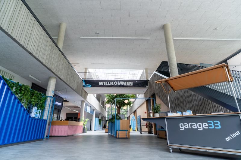 Innenbereich der Garage33